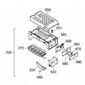 Control board (reference 650)