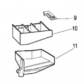 Detergent tub, detergent tub