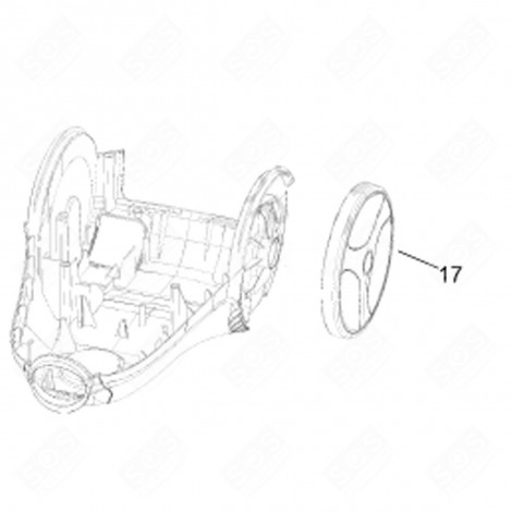REAR WHEEL VACUUM CLEANER  - 49021128