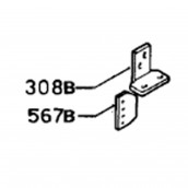Lower hinge (reference 308b)