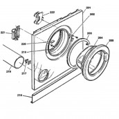 Front door frame (mark 203)