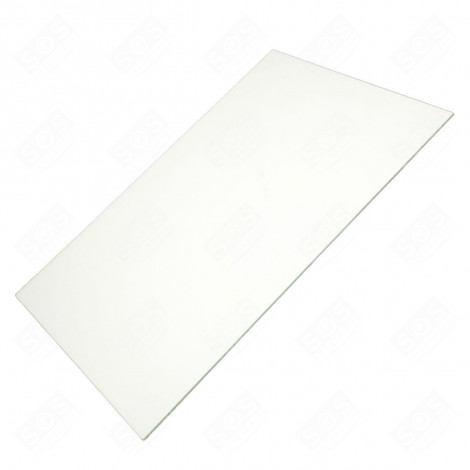 ORIGINAL LARGE GLASS SHELF (FREEZER PART) 402X267 MM REFRIGERATOR, FREEZER - 4655590200, 4638310200