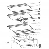 Original feet (reference 22)