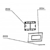 Control board (reference 2034)