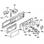 Clip of the collar holder (mark 432)