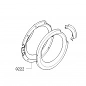 Original inner window frame marking 0222