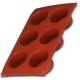 SILICONE 6-HOLE MUFFIN MOULD DIAM. 6CM HIGH. 4CM (ORIGINAL) BREAD MAKERS - 481281729404