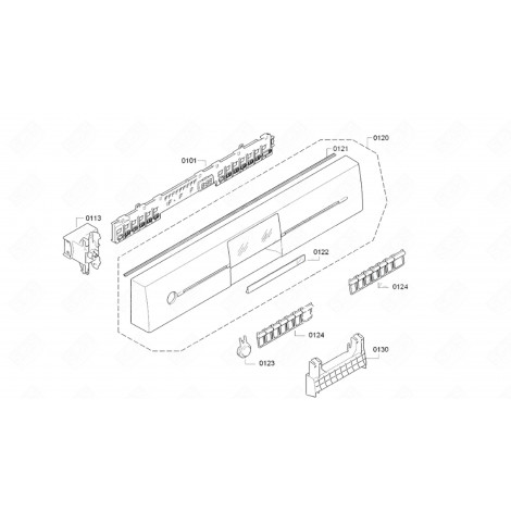 STRIP (MARK 0120) DISHWASHER - 00798798