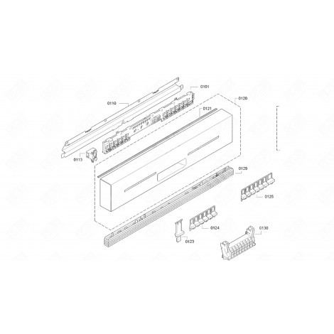 STRIP (MARK 0120) DISHWASHER - 00749108