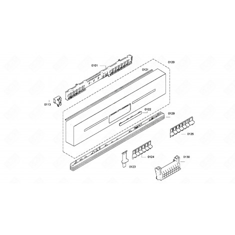 STRIP (MARK 0120) DISHWASHER - 00671281