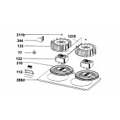 Left propeller (mark 133)