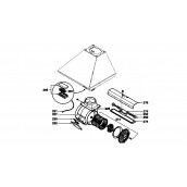 Complete fan (reference 215)