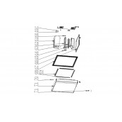 Freezer gasket (mark 67)