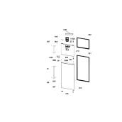 Door Seal (refrigerator part, mark 251)