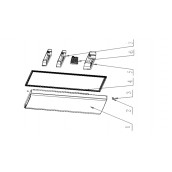 Refrigerator seal (reference 4)