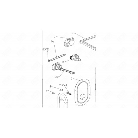 MOTOR (REFERENCE 12) WASHING MACHINES - 423A86