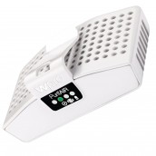 Deodorising and antibacterial filter pack with bracket