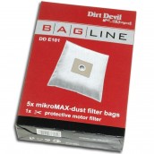 Set of 5 microfibre bags + filter