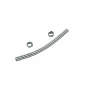 Hose 16cm + 2 clips