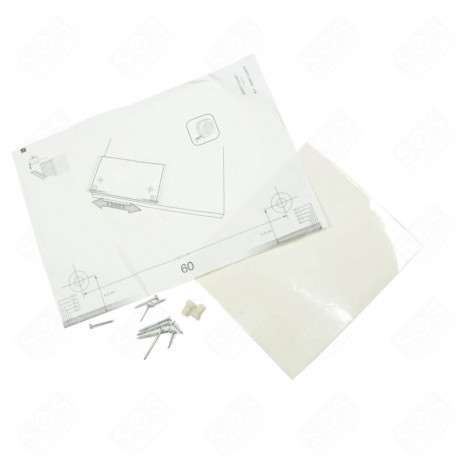 ORIGINAL INSTALLATION KIT 45/60 CM DISHWASHER - C00543155