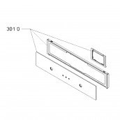 Rear wall mark 3010 original