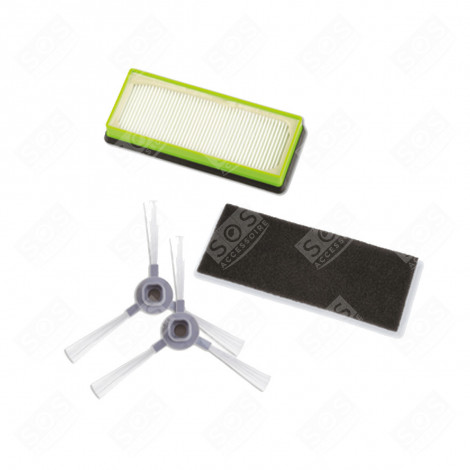2 FILTERS + 2 BRUSHES ROBOT VACUUM CLEANER - ZR177002