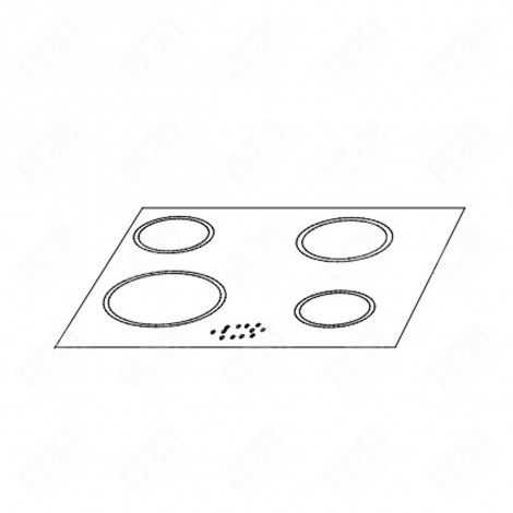 VITROCERAMIC TOP ELECTRIC / GAS HOBS - 190261695 