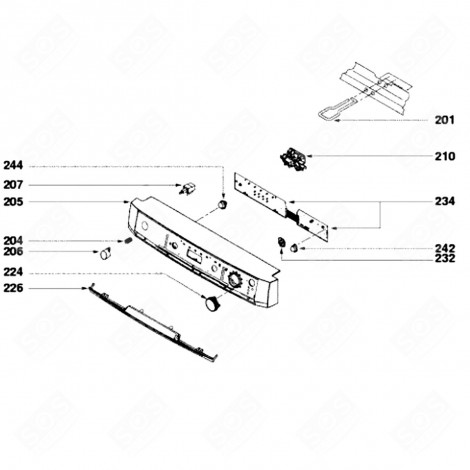 PANEL DISHWASHER - 32X2162