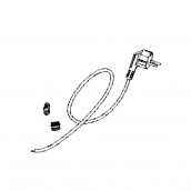 Cord + sleeve + clamp