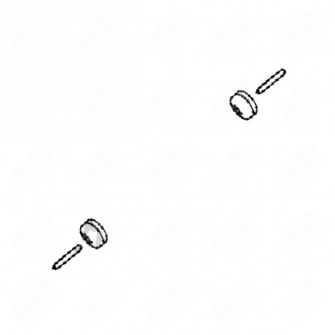 WHEELS AND AXLES X2 VACUUM CLEANER  - RS-2230001868