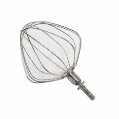 6-branch stainless steel whisk with circlip for CHEF food processors