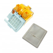 Frame with grey filter / strainer