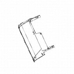 Left trim NESPRESSO VERTUO