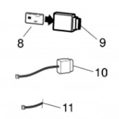 Electronic module (reference 8)