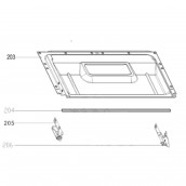 Door seal (marking 204)