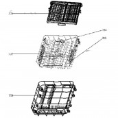 Cutlery basket (mark 701)