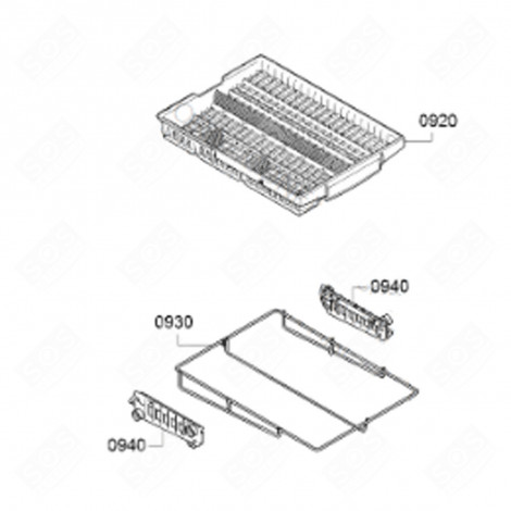 CUTLERY BASKET (REFERENCE 920) DISHWASHER - 00776611