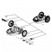 Bottom part + wheels (mark 8) original