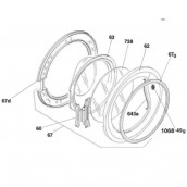 Porthole frame (reference 62)