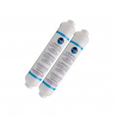 WPRO USC100 water filter cartridges x 2
