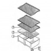 Vegetable container (reference point 1)