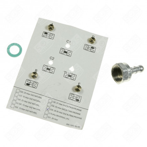 BUTANE INJECTOR KIT ELECTRIC / GAS HOBS - 4431100178