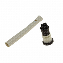 Cap + original drain pipe