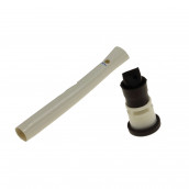 Cap + original drain pipe