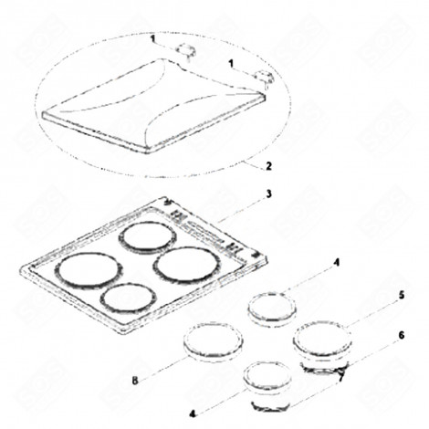 ELECTRIC PLATE (MARK 4) GAS / ELECTRIC OVENS - 45901