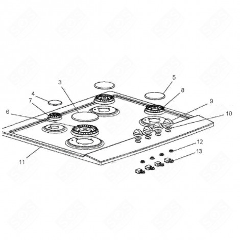 LEVER (MARK 9) GAS / ELECTRIC OVENS - 413F43