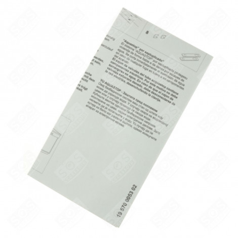 ORIGINAL DOOR COVER DISHWASHER - 715040093