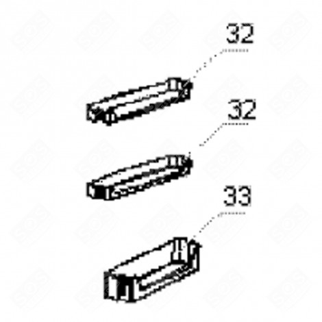 CENTRAL BALCONY (MARKING 32) REFRIGERATOR, FREEZER - 139F99
