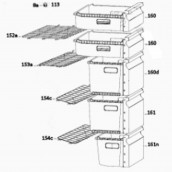 Upper basket (code 160)