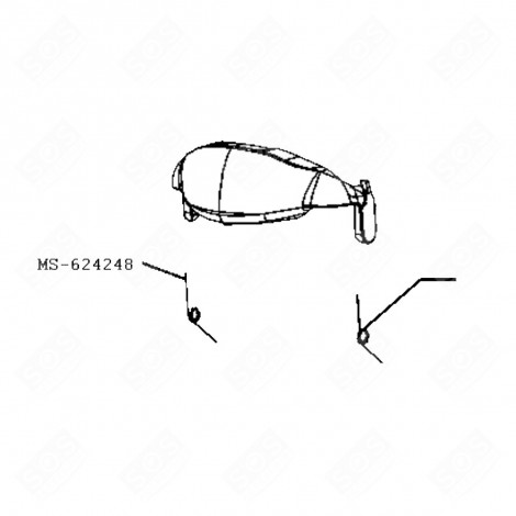 LEFT SPRING COFFEE MAKER, ESPRESSO - MS-624248